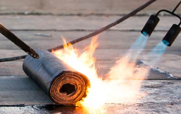 Moor End Field asphalt flat roofing repairs